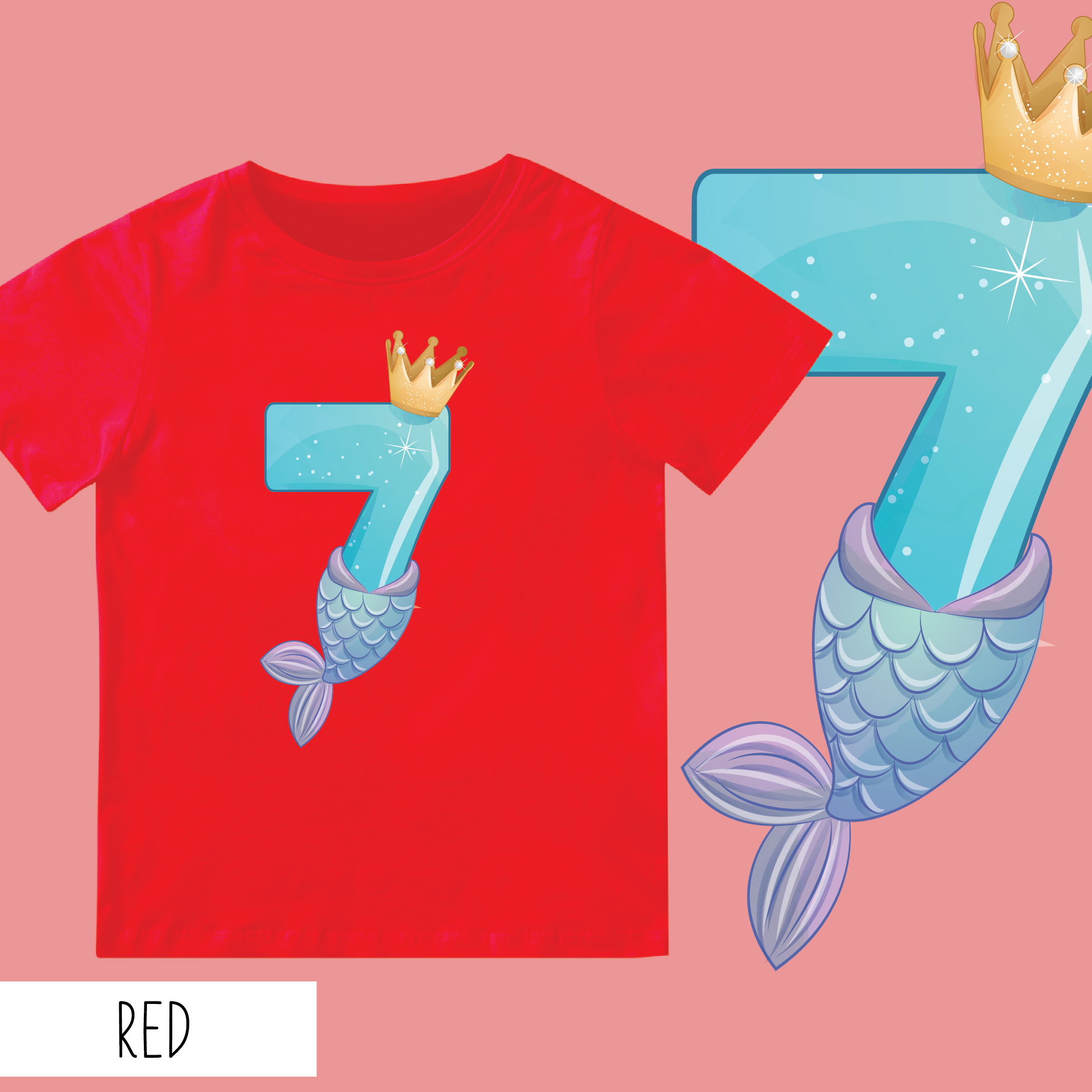 Mermaid 7 RED-01