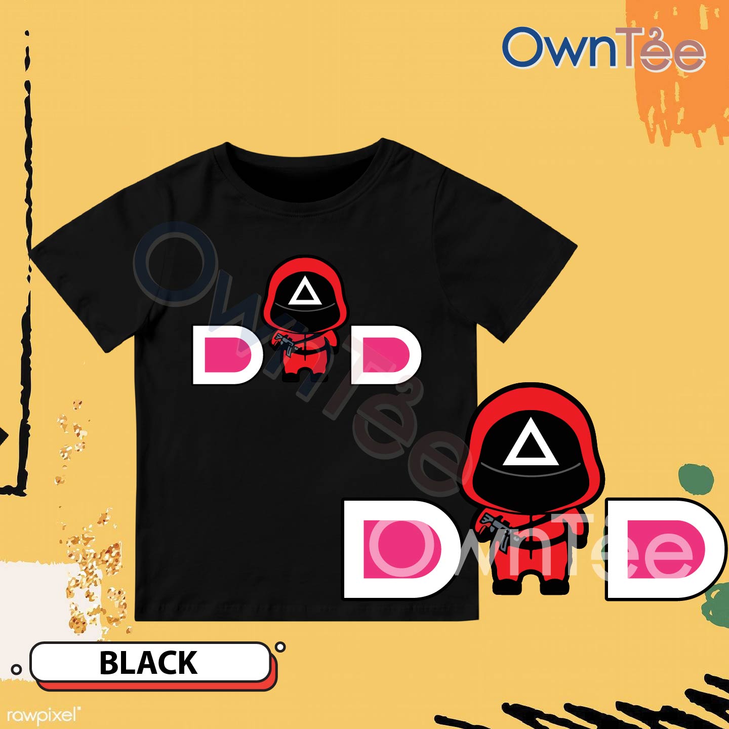 Family - Squid Game Family Black-02