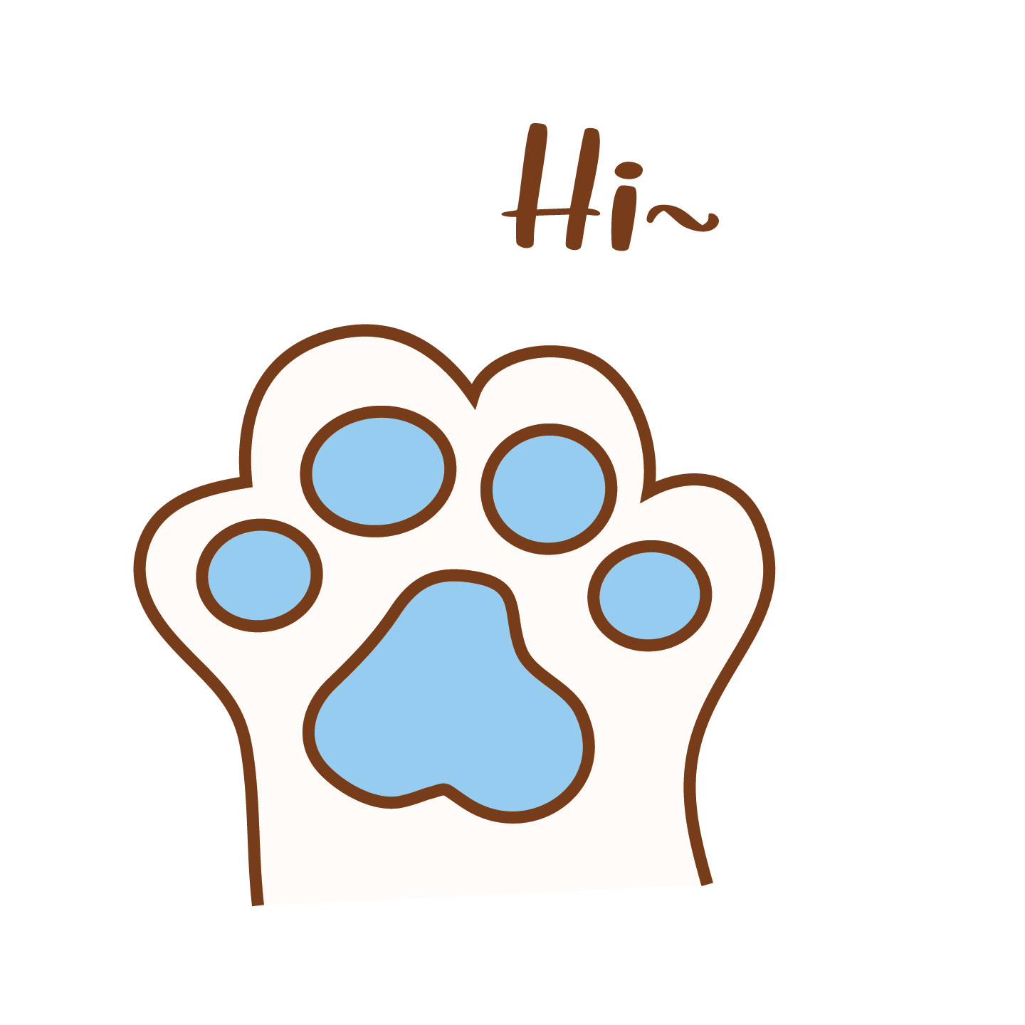 Blue Paw