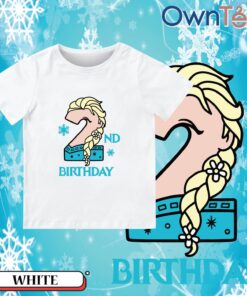 Birthday Tee - Elsa Frozen