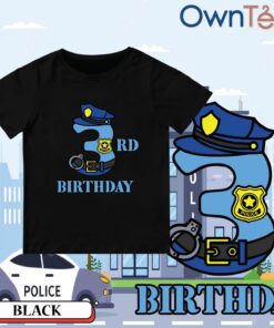 Birthday Tee - Policeman