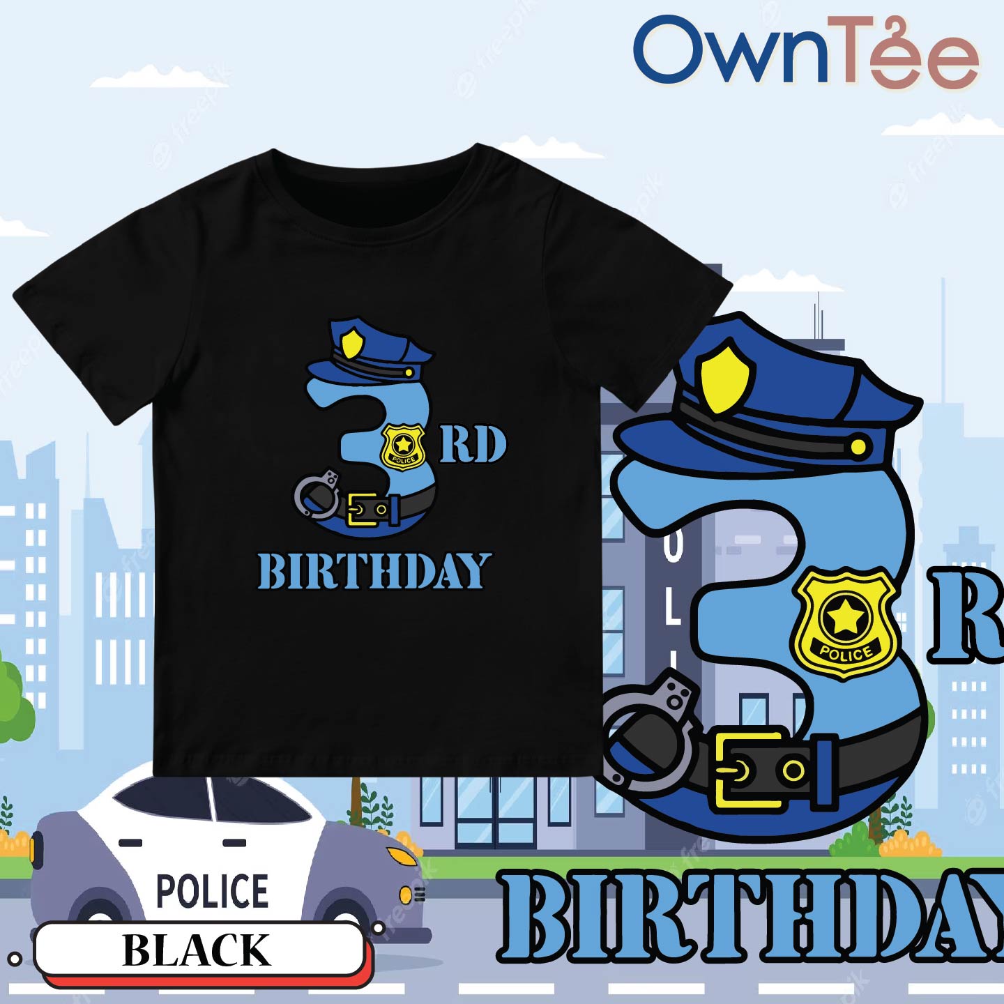 Birthday Policeman 03-01