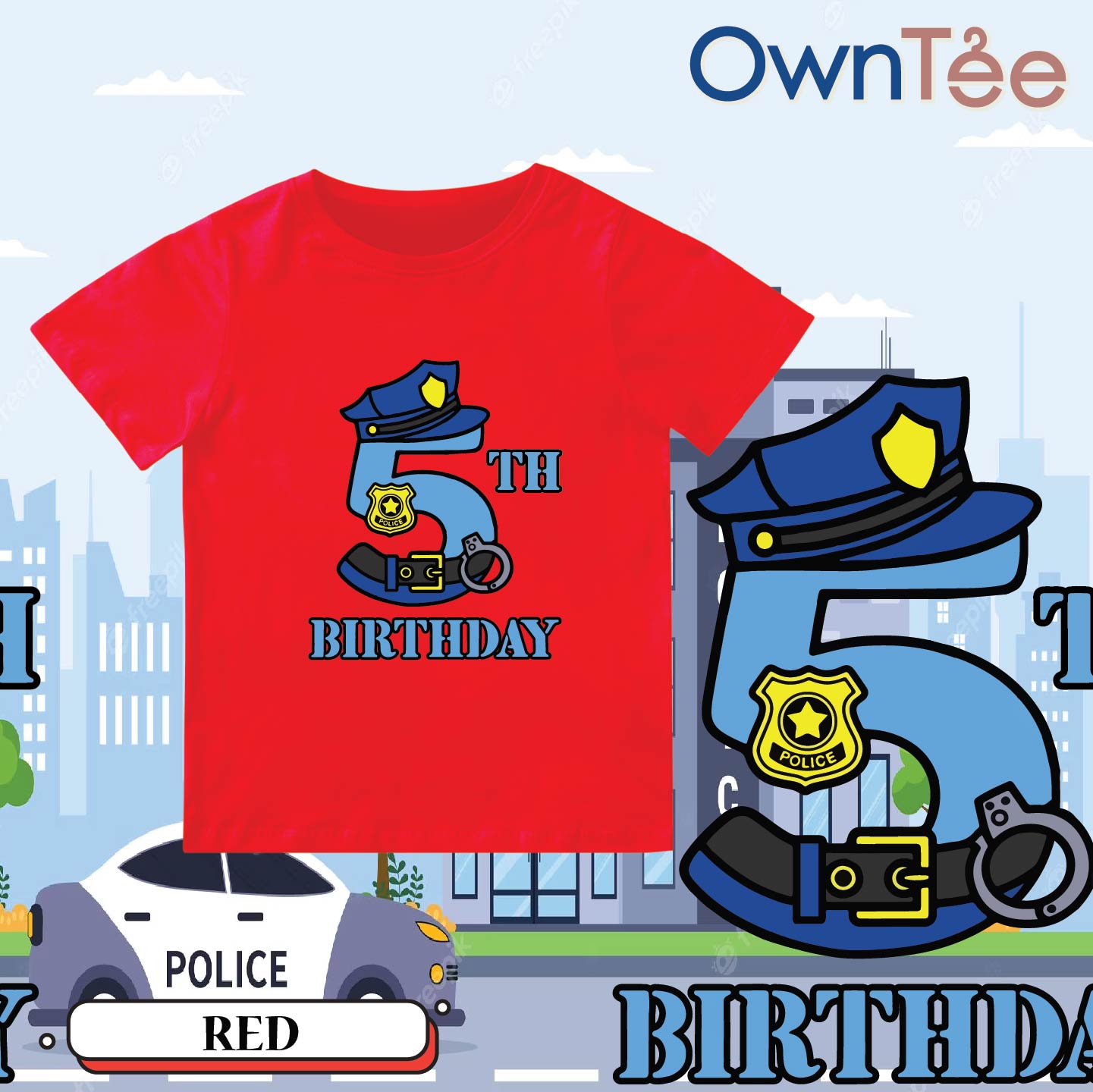 Birthday Policeman 05-03