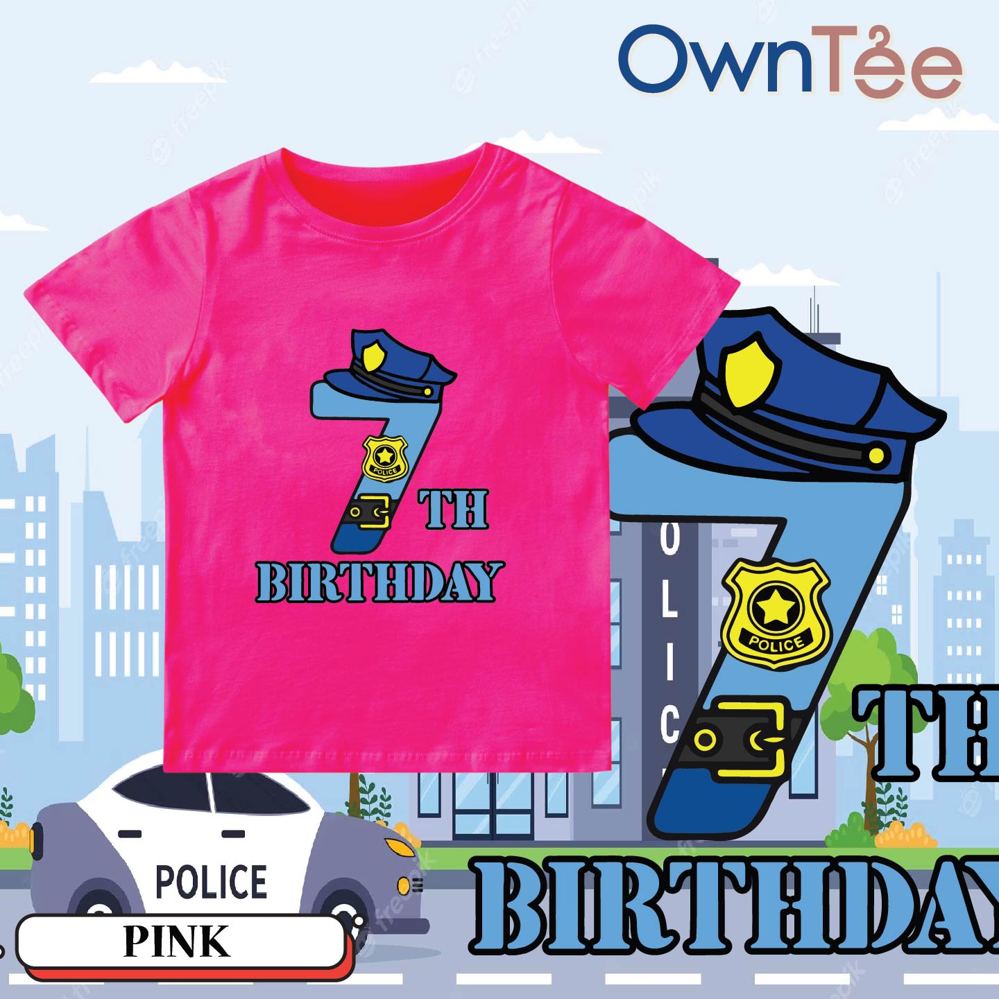 Birthday Policeman 07-05