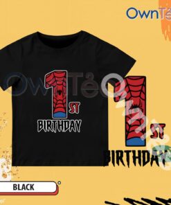 Birthday Tee - Spiderman