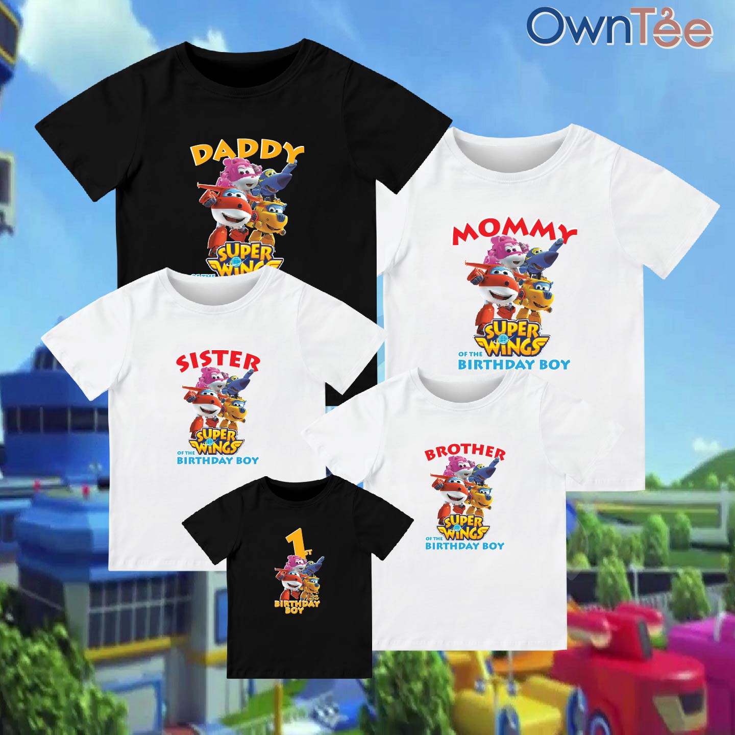 Birthday - Super Wings Family-01