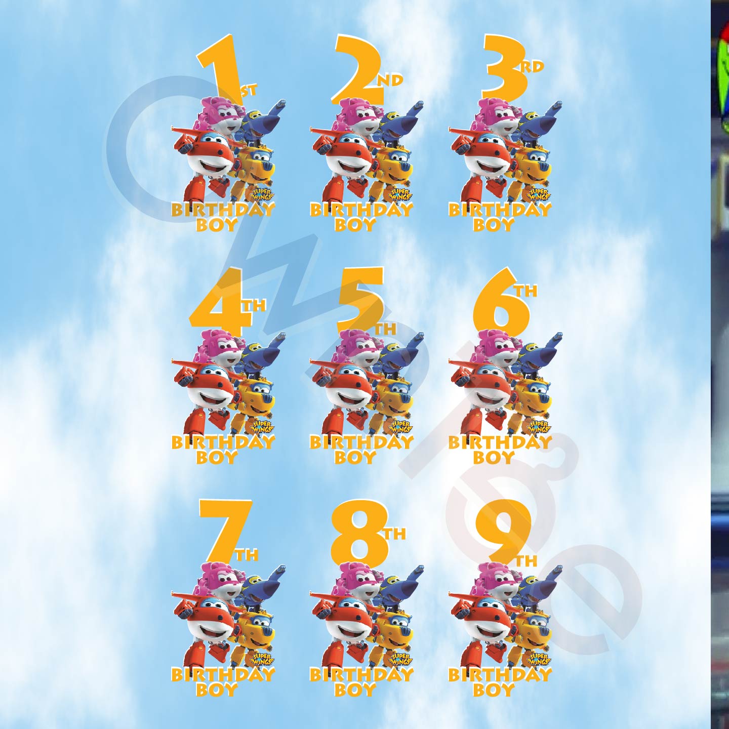 Birthday - Super Wings Family-06