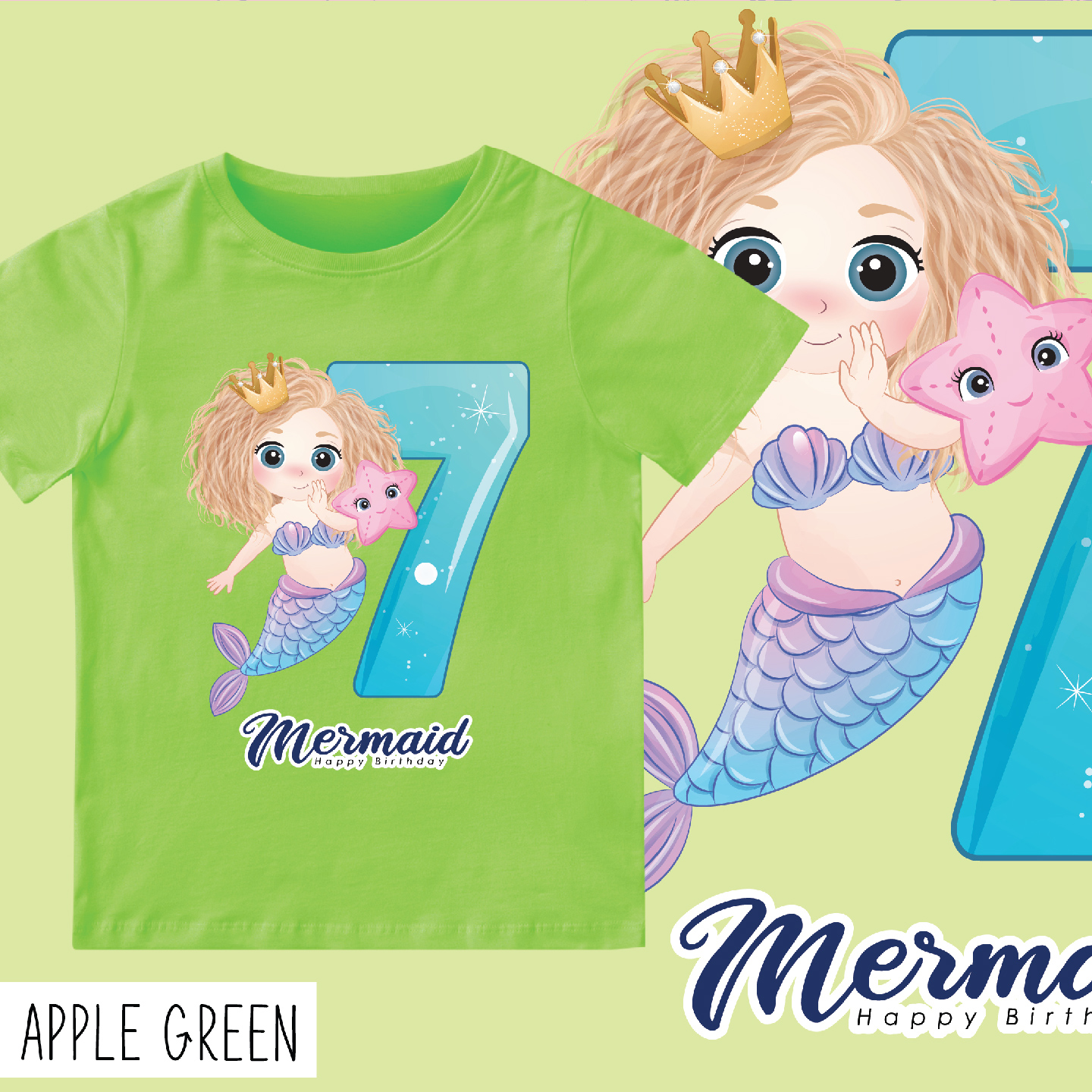 Mermaid HBD 7 AG-01-01