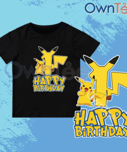 Birthday Tee - Pikachu