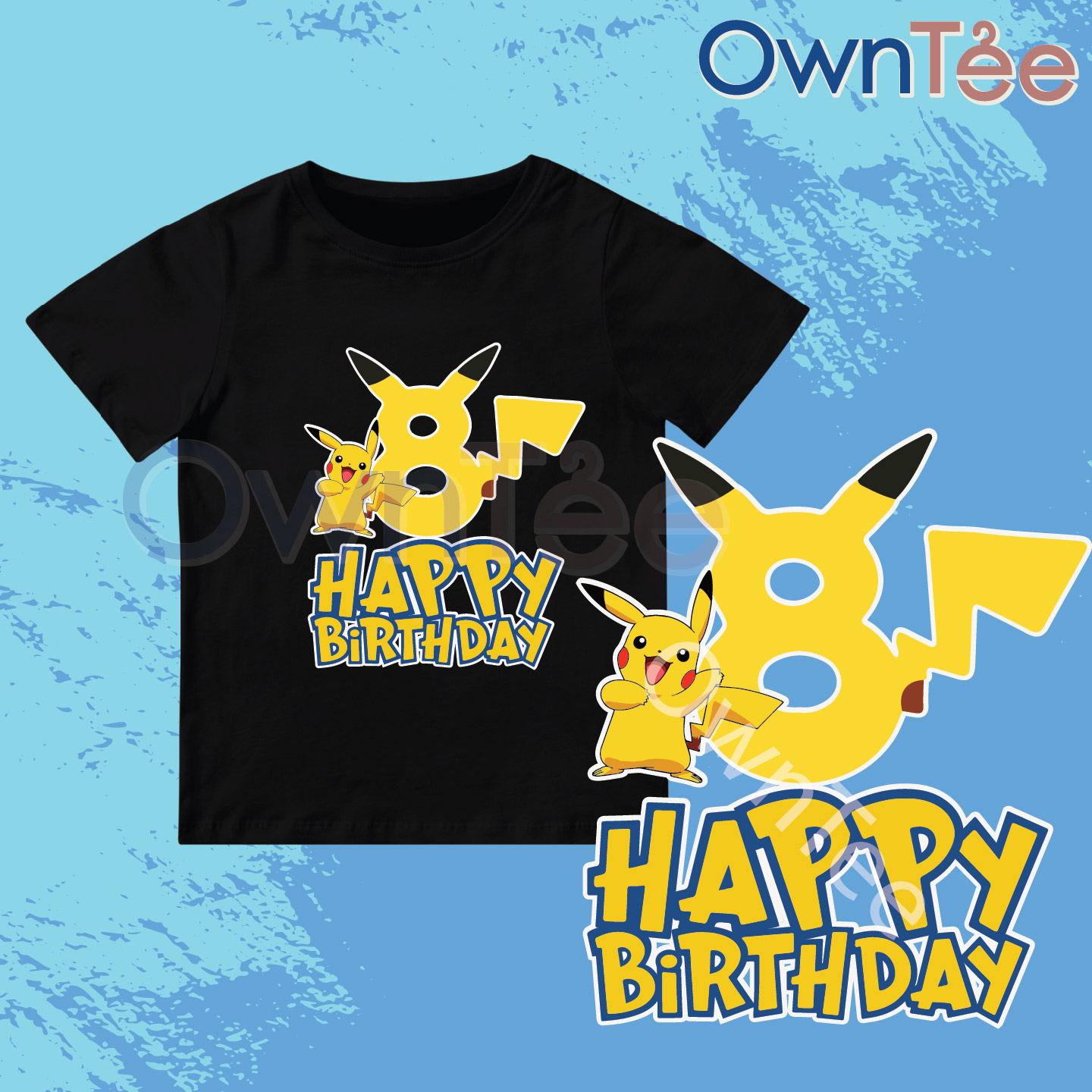Pikachu Birthday 08-01