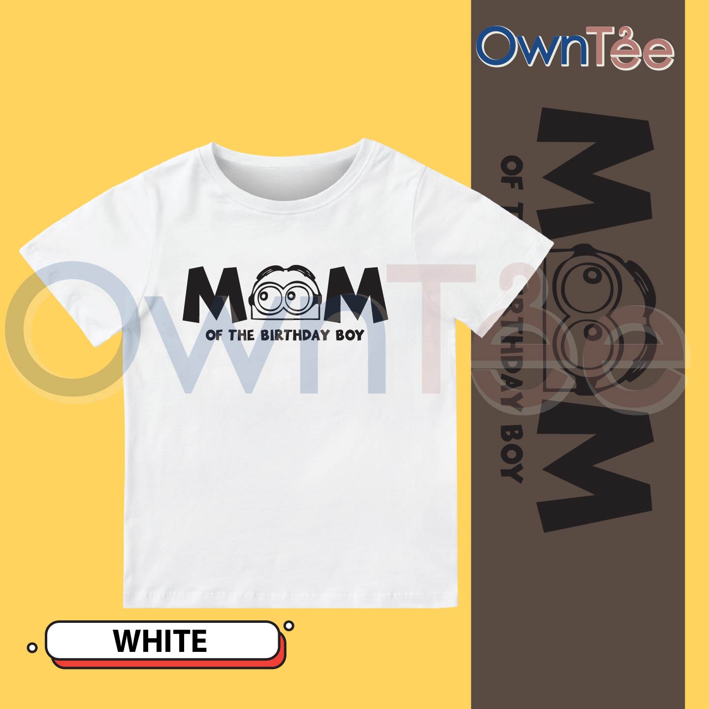 Birthday - Minion Family White 01-03