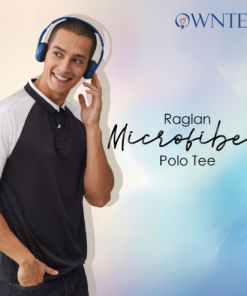 Raglan Microfiber Unisex Polo Tee (M3500)