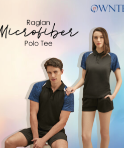 Raglan Microfiber Unisex Polo Tee (M3900)