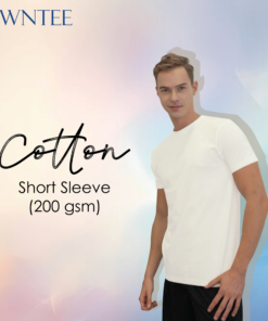 Round Neck Cotton Tshirt (200gsm)