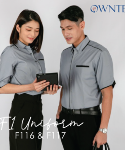 F1 Corporate Uniform Short Sleeve Shirt (F116 & F117)