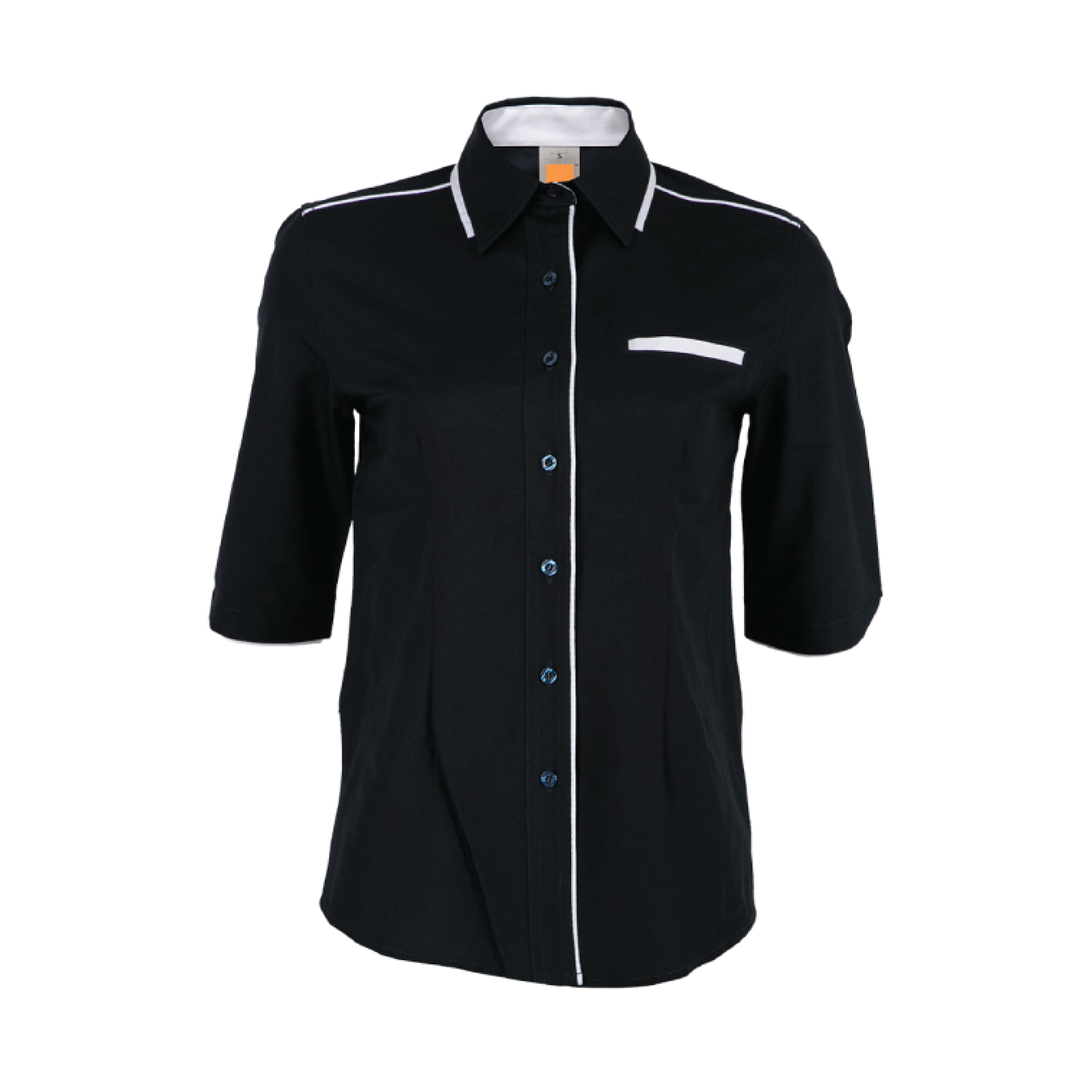 (L) Navy/White