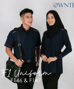 F1 Corporate Uniform Short Sleeve Shirt (F146 & F147)
