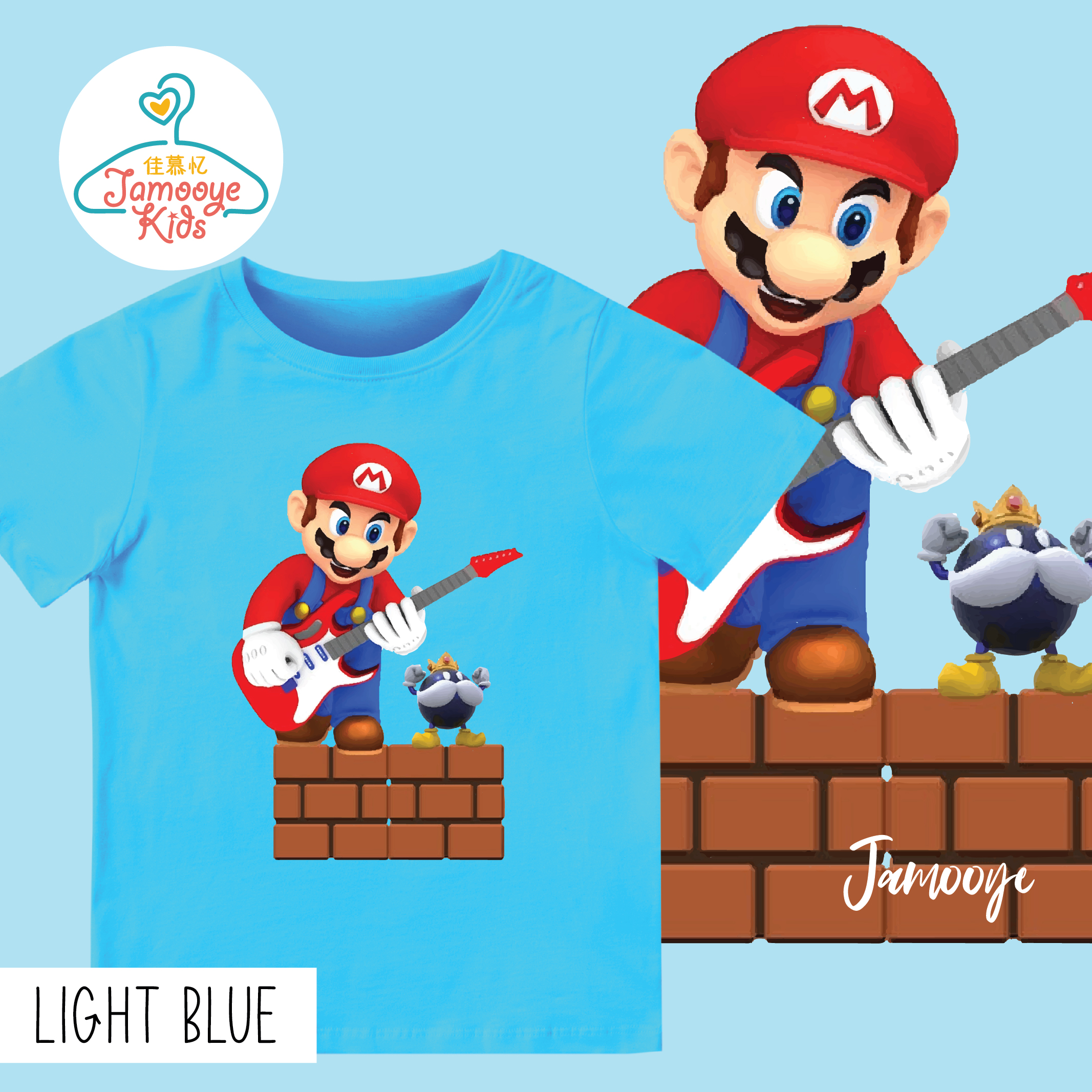 MARIO 1 - LIGHT BLUE-01