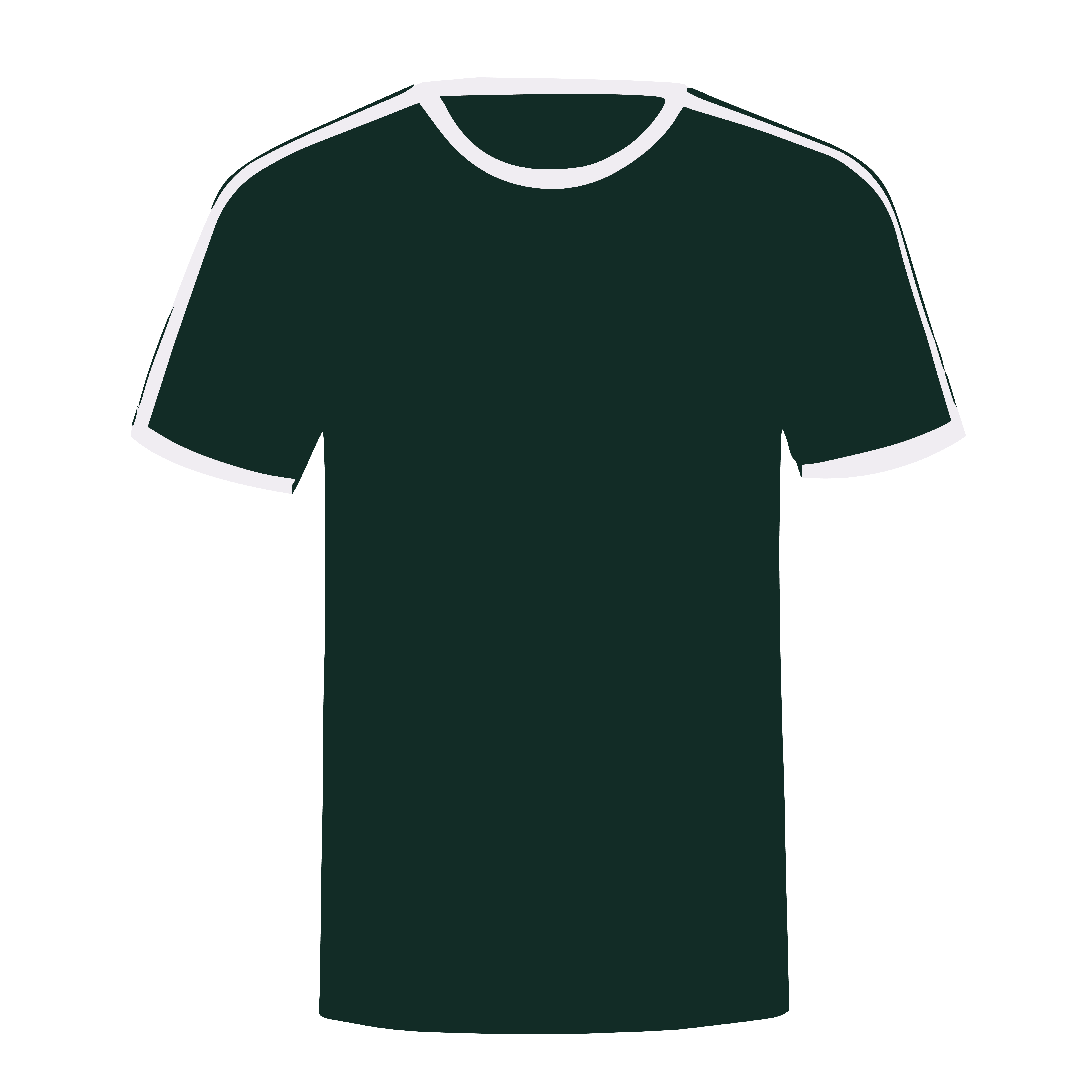 Dark Green / White
