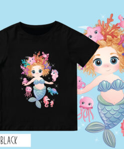 Kids Tee - Mermaid 01-10